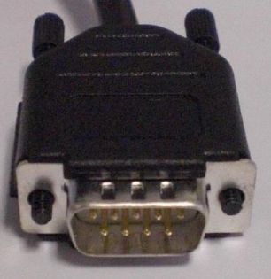 9 Pin RS232 male