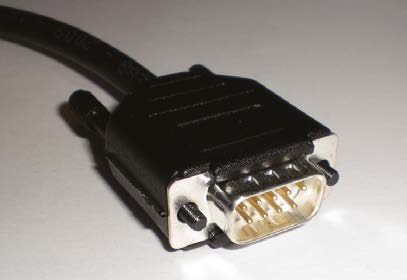 9 Pin RS232 male