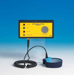 Handgelenkband Prüfgerät